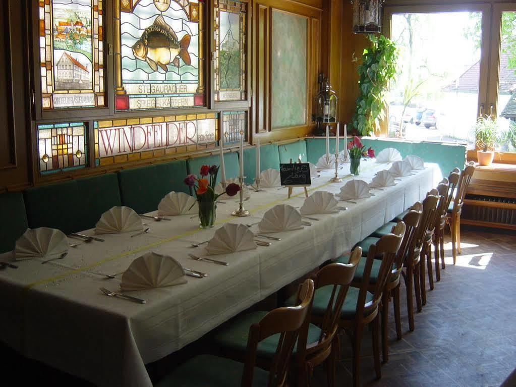 Landgasthof Windfelder Am See Hotel Stegaurach ภายนอก รูปภาพ